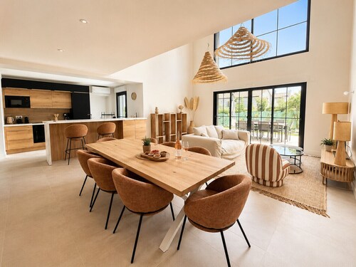 Villa 7 – pool – golf – nature – 8/10 people