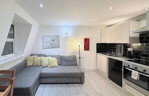 Living area - Flat in Bethnal Green (London)