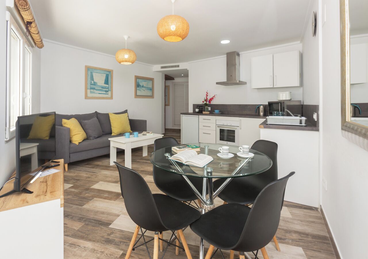 Lägenhet Comfort - utsikt mot staden | Eget kök