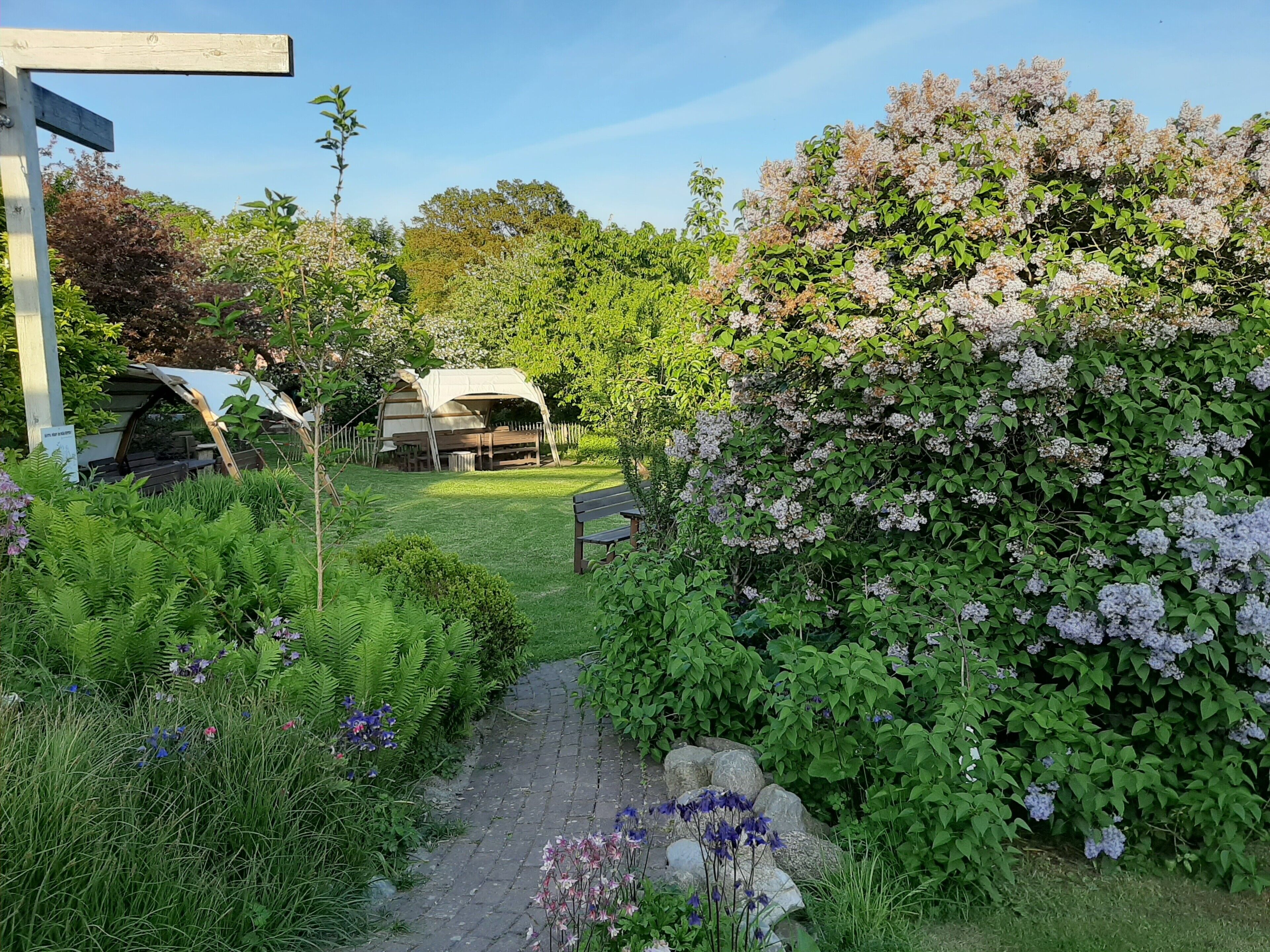 Overnattingsstedets uteområder