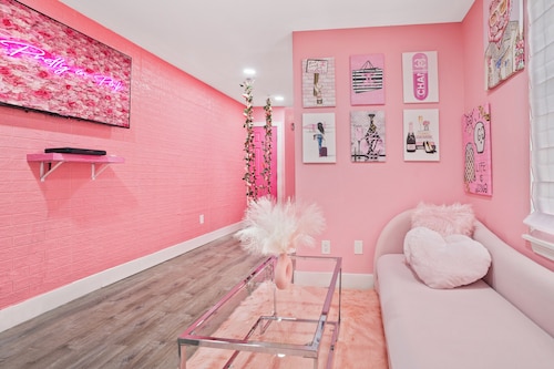 Pink Mini Unit With Pool in Philly
