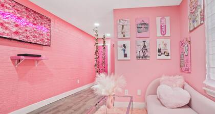 Pink Mini Unit With Pool in Philly