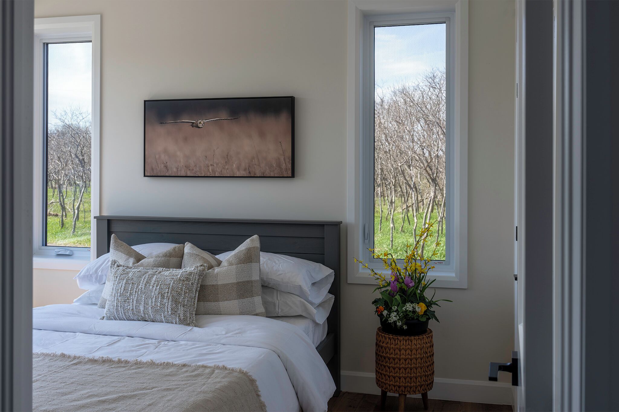 4 chambres, bureau, Wi-Fi gratuit, draps fournis