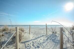 Aan het strand