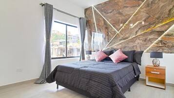 Appartement | Coffres-forts dans les chambres, fer et planche Ă repasser