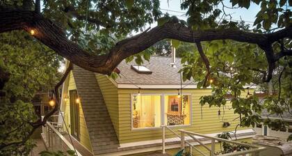 Tropical Scandinavian Treehouse Uptown Newly Built
