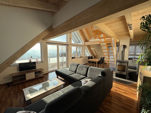 5-Sterne Maisonette Ferienwohnung Maria mit traumhaftem Schwarzwaldblick