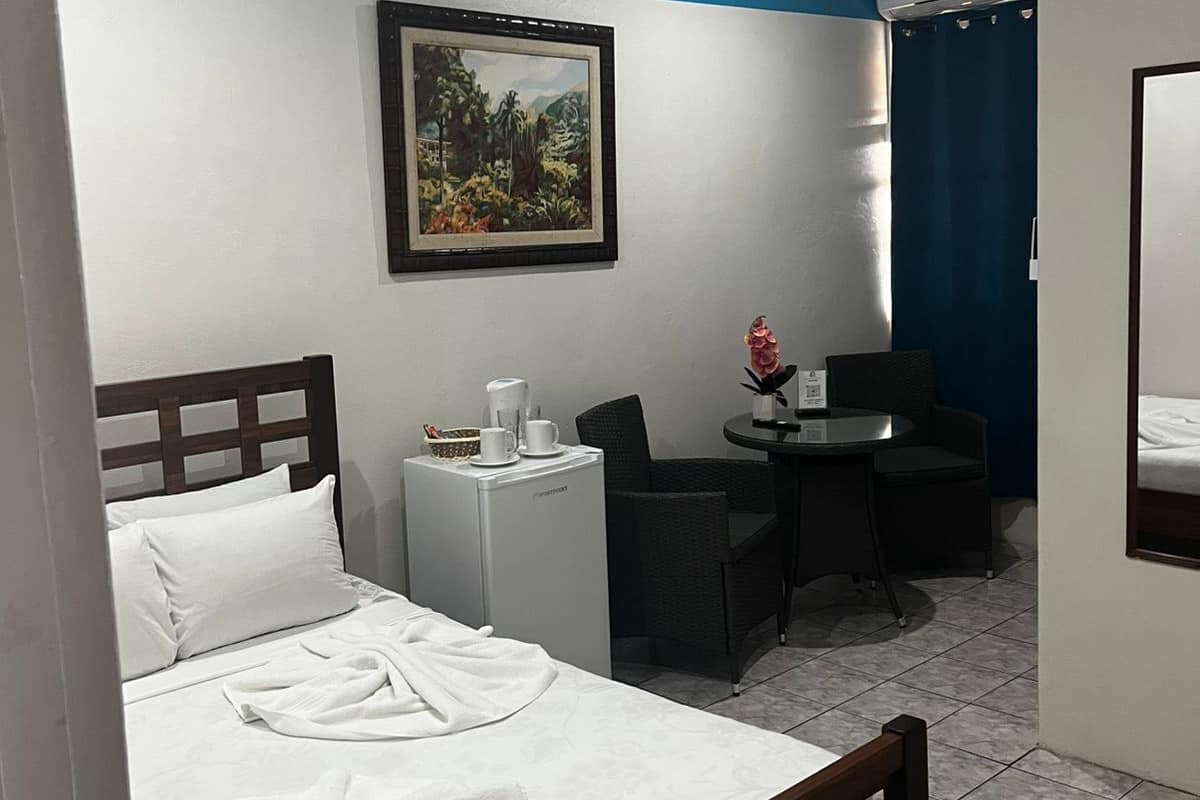 Superior Double Room, Non Smoking, Ocean View | Desk, laptop workspace, blackout drapes, iron/ironing board