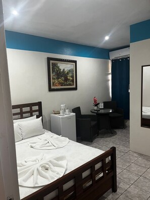 Superior Double Room, Non Smoking, Ocean View | Desk, laptop workspace, blackout drapes, iron/ironing board - Golden Arrow Inn (Gros Islet)