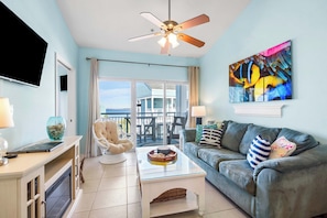 Smart TV - 🌞🌴Baywatch G9 | Water Views + Walk to Beach | Handicap Accessible (Pensacola Beach)