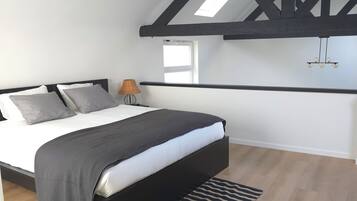 1 soverom, strykejern/-brett, wi-fi (inkludert) og sengetøy