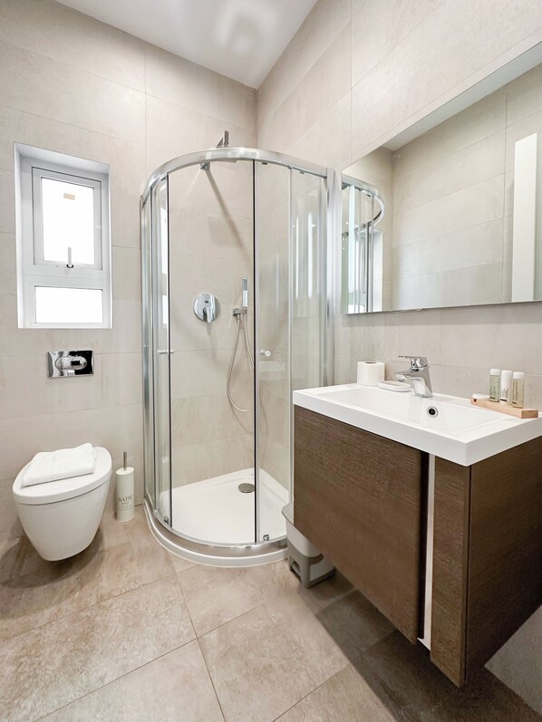 Basic Apartment, City View | Bathroom - St.Julians Center Suites (St. Julian's)
