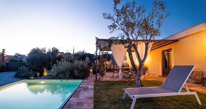 Etna and seascape, stylish, elegant