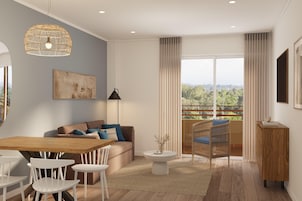 Apartamento, 1 cama de matrimonio grande (Two Bedroom) | Tabla de planchar con plancha y wifi gratis