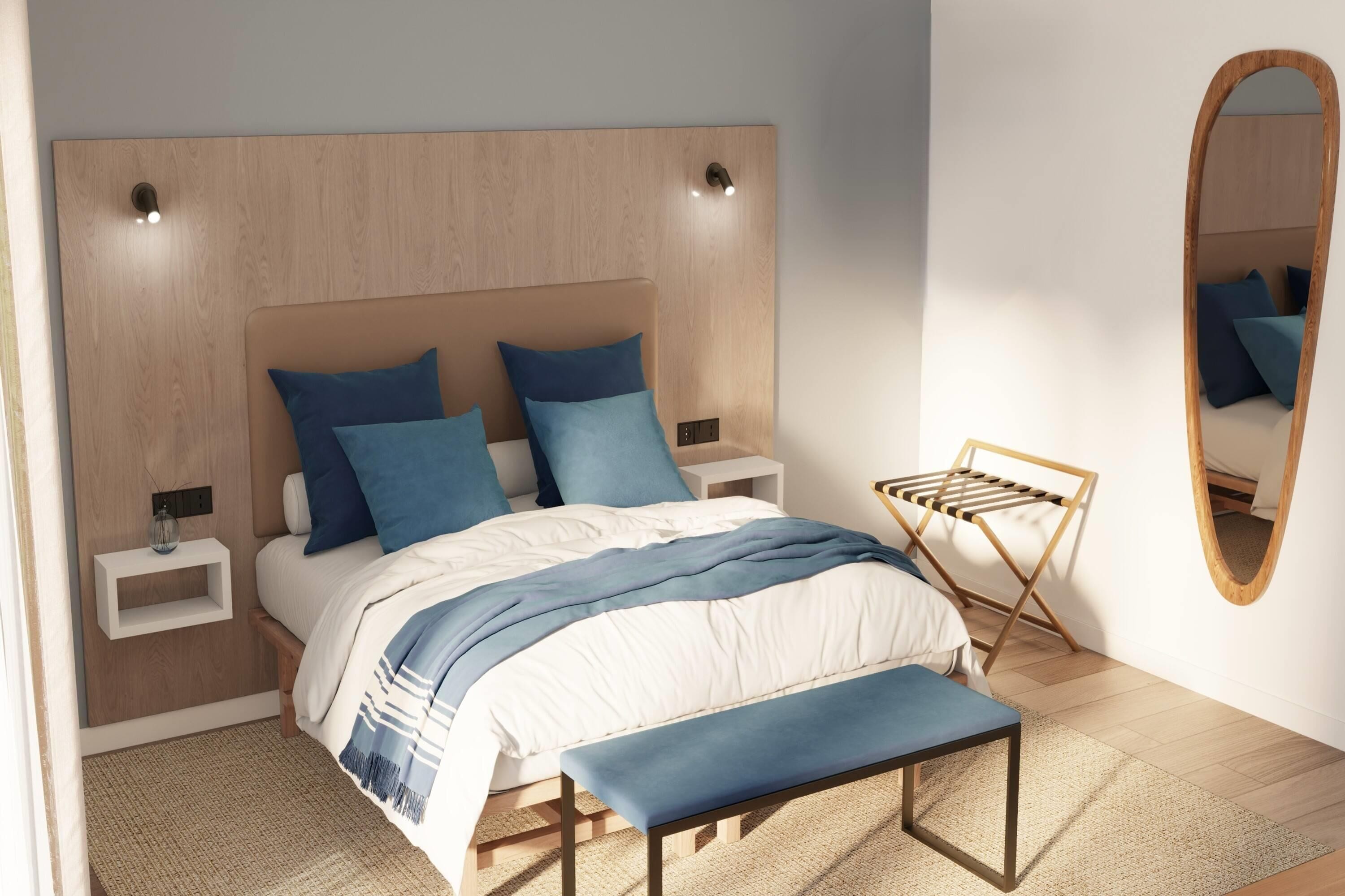 Estudio (Apartment, 2 Double Bed or 2 Twin Bed) | Tabla de planchar con plancha y wifi gratis 