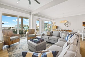 Smart TV - Captain's Cove Heated Private Pool Sound + Gulf Views  Walk to Beach (Navarre)