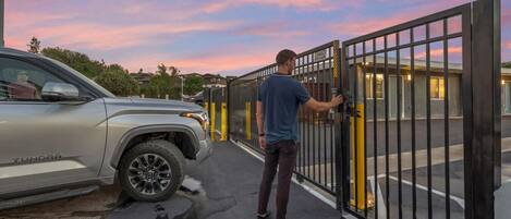 Enceinte de l’hébergement