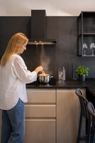 Suite familiare, vista città | Cucina privata