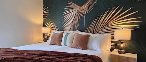 3 chambres, bureau, fer et planche Ă repasser, Wi-Fi gratuit