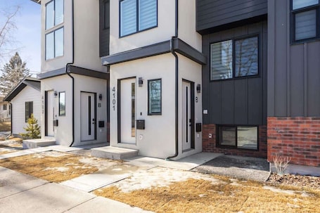 Exterior detail. Steps to Transit • Bright Kitchen • Parks & Shops