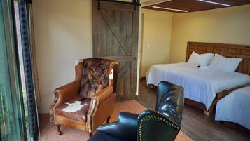 Cabaña estándar, 2 camas matrimoniales | Wifi gratis