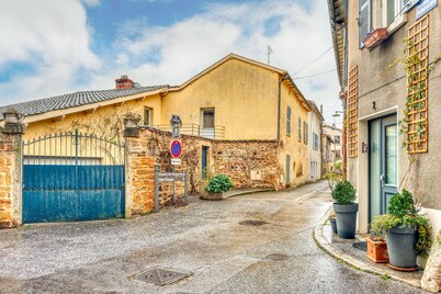 L'Azur - Studio cosy - Proche de Lyon - Wifi inclus