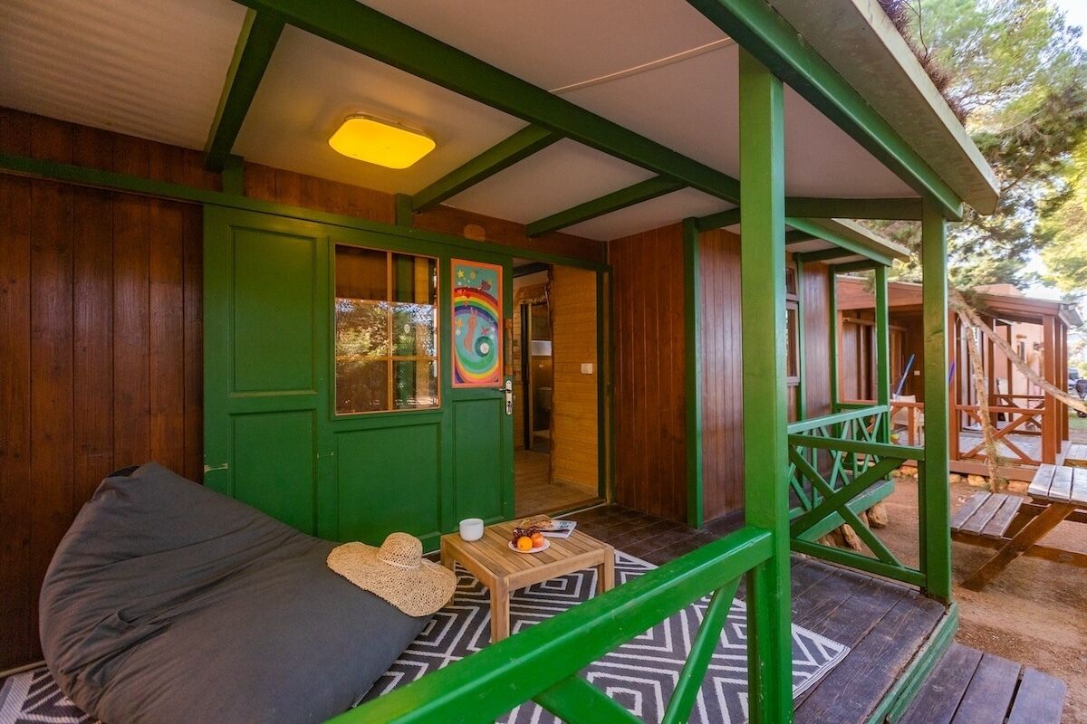 Bungalow familiar, 2 habitaciones, vistas al jardín | Terraza o patio