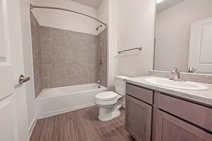 Free toiletries, hair dryer, towels, soap