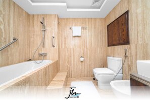 Bathroom - Premium Iconic Beachside JBR Stay (Dubai)