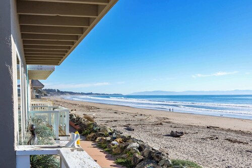Beachfront Aptos Home - Right on the Sand!