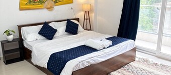 A modern, artsy 2BHK with a splash of boho charm.