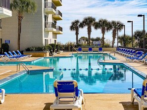 Indoor pool - Serenity Suite Oceanfront w Reclining Sofa (Myrtle Beach)
