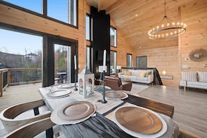 Interior - Modern Mountain Escape w/ Views, Hot Tub & Fireplace (Gatlinburg)