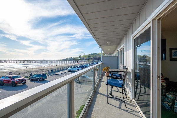Relax on your private balcony with stunning ocean views, watching waves crash below while enjoying morning coffee