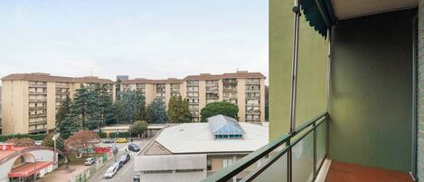 公寓, 2 間臥室, 露台, 城市景 | 陽台