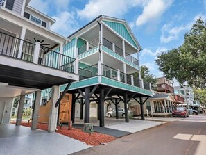 Exterior - Stunning 4-Bed with Ocean View in Ocean Lakes Golf Cart | Site 1199 (Myrtle Beach)