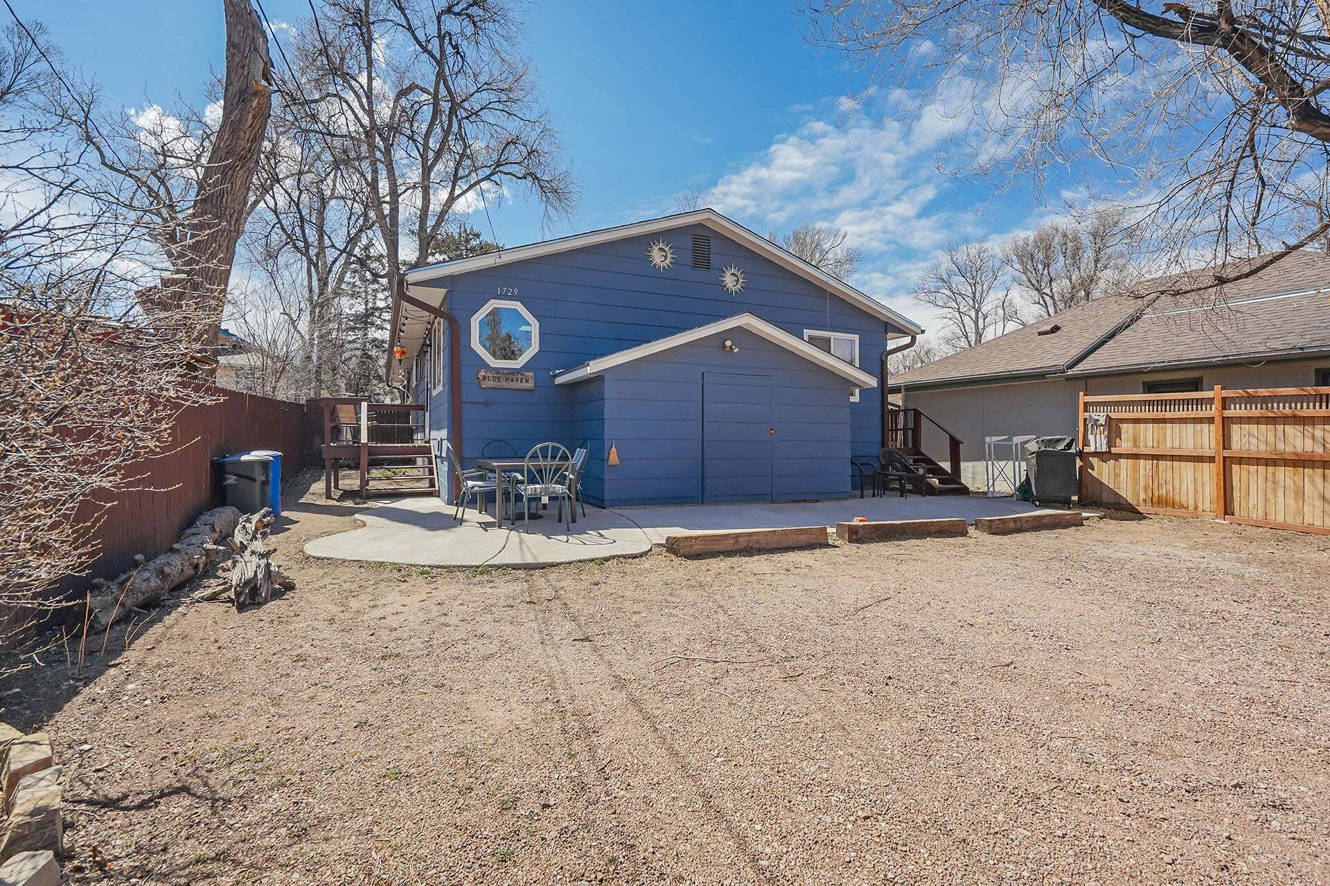 Front of property