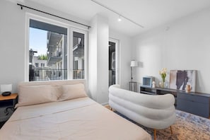 Comfort-studiolejlighed - 1 queensize-seng - ikke-ryger | Opholdsområde