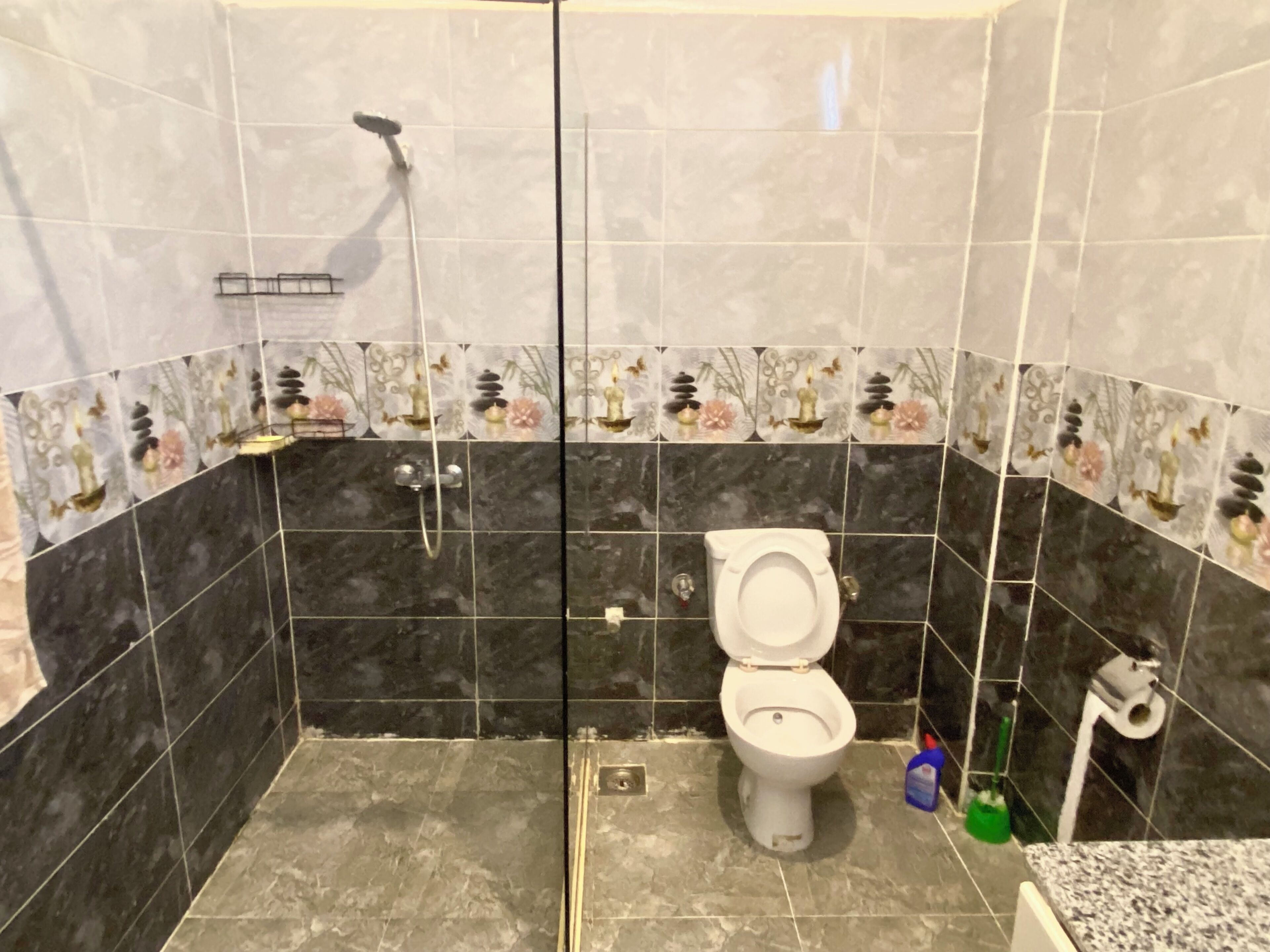 Serviettes fournies, savon, papier toilette