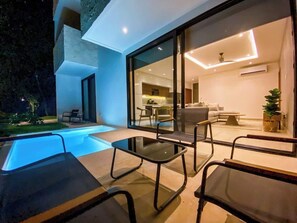 Udendørs spisemuligheder