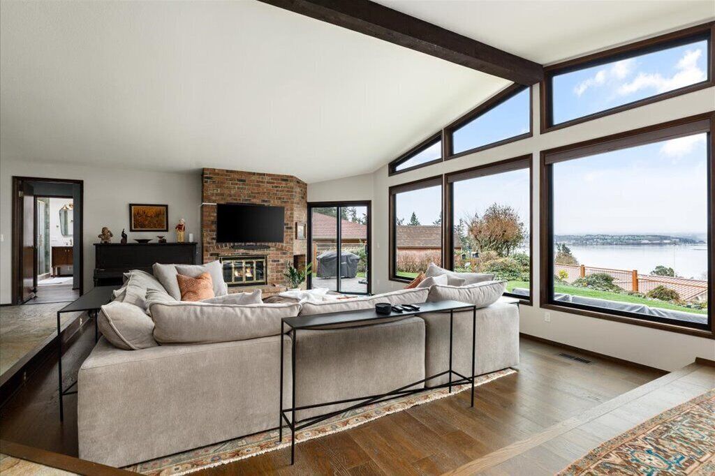 Secluded Water & Mountain View Retreat With Sauna - 오크 하버