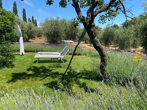 Luxury Cottage, Garden View | Property grounds - Tenuta Le Mandorlaie Agriturismo (Scansano)