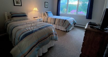 Fv50 Pet Friendly Single Level Home in Bretton Woods, Walk to Golf Course and Mt Washington Hotel!