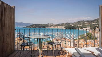 Deluxe-Doppelzimmer, Balkon, Meerblick