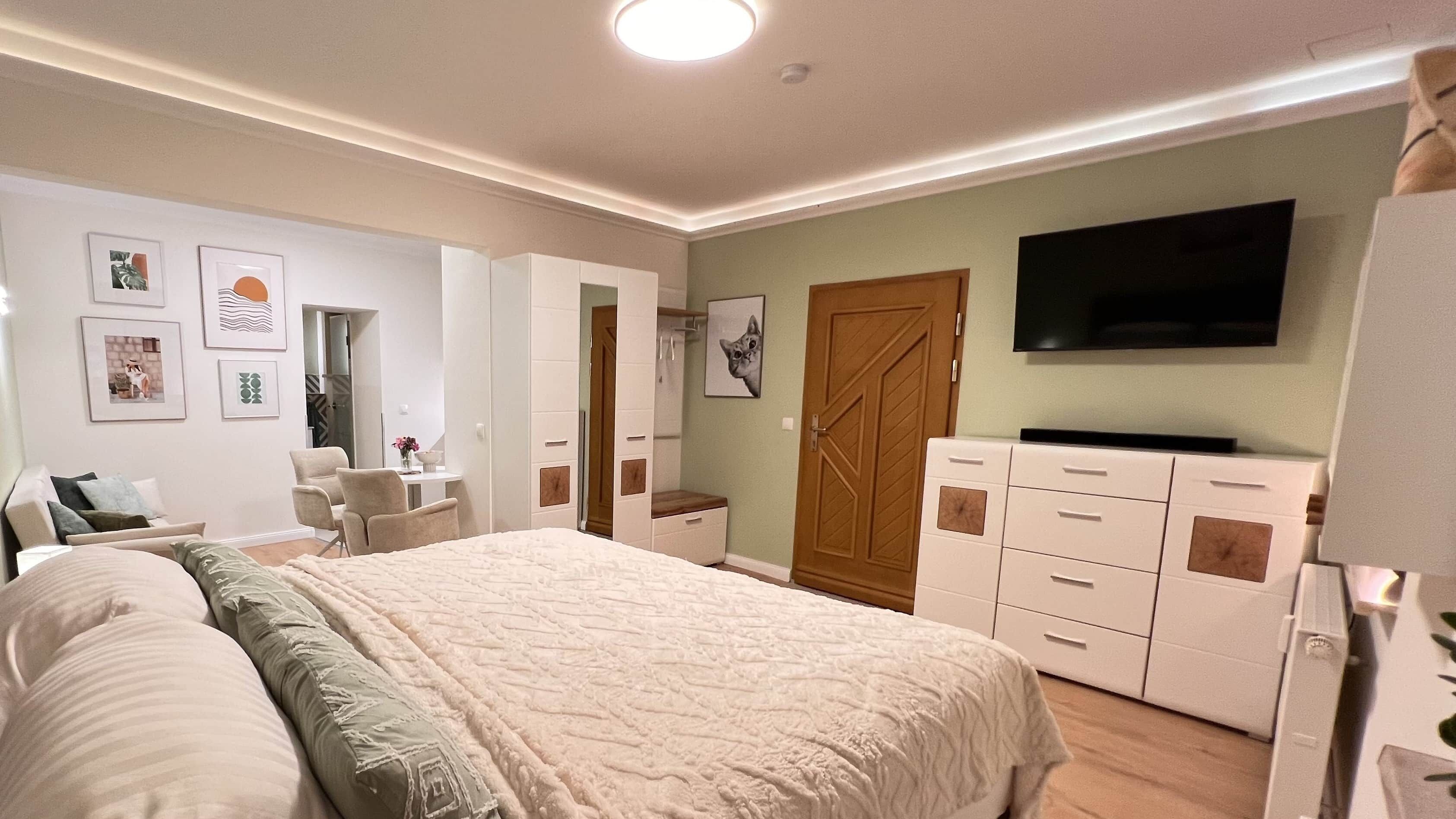 1 dormitorio, wifi, ropa de cama