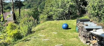 Retro Forest Cottage