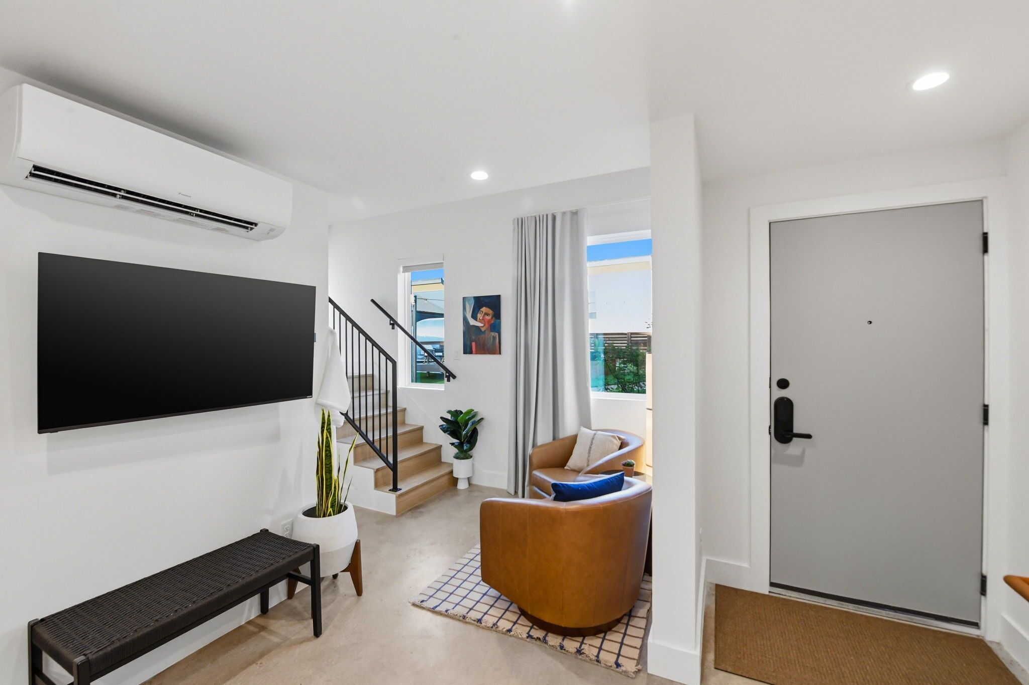 Einzelzimmer, 1 King-Bett, Nichtraucher, Haustiere nicht gestattet | Wohnbereich