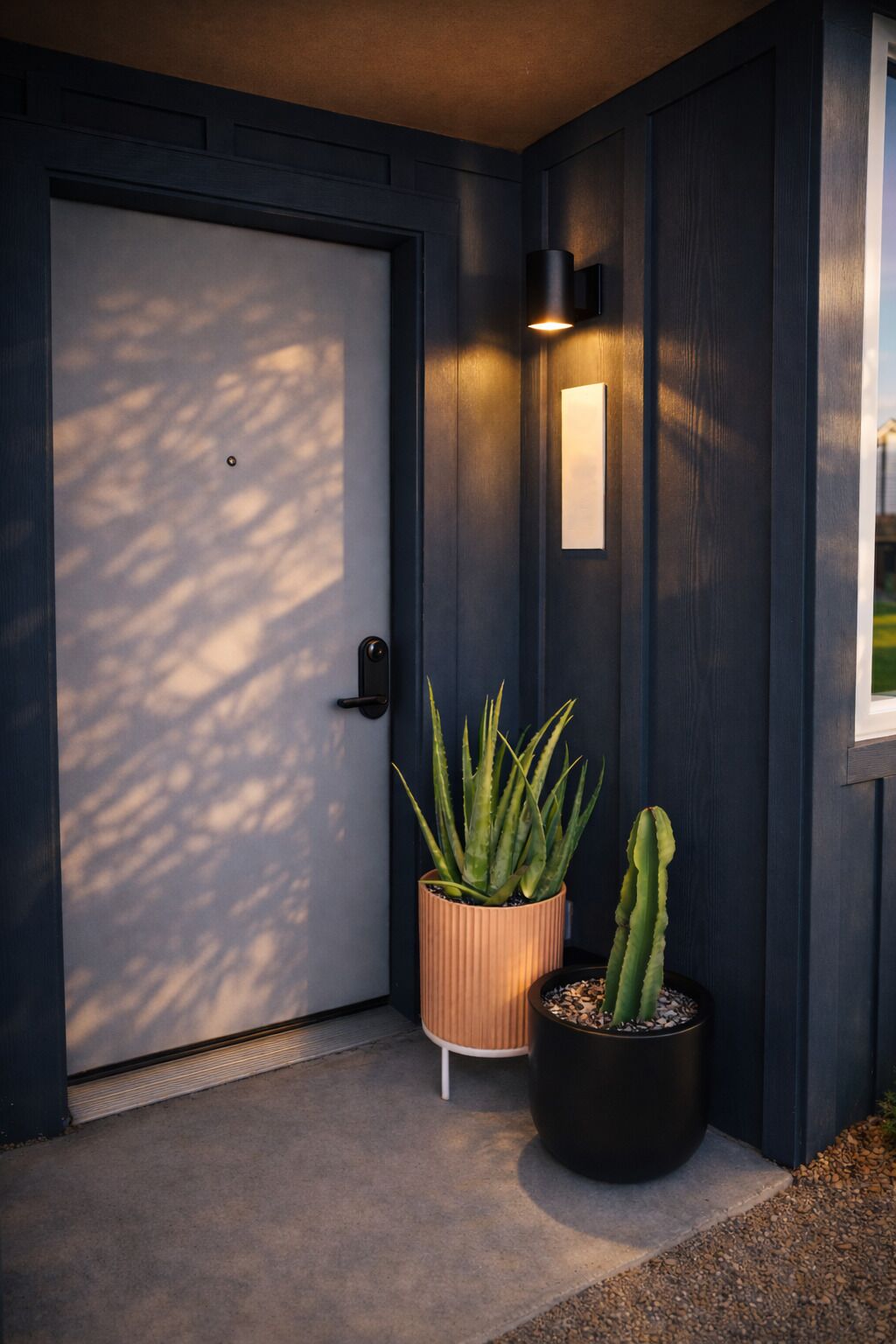 Entrada al alojamiento