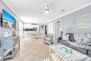 Condo, Multiple Beds (Serenity at Sunnyside) | Living area - Serenity at Sunnyside (Panama City Beach)