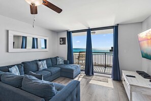 Condo, 1 King Bed with Sofa bed (SunDestin 405) | Living area - Sundestin 405 (Destin)